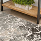 Grayson Grey Transitional Abstract  Runner Rug